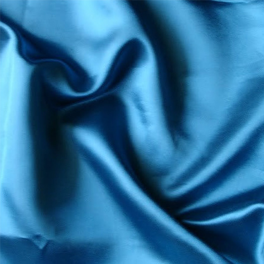 Silk in Azure Blue
