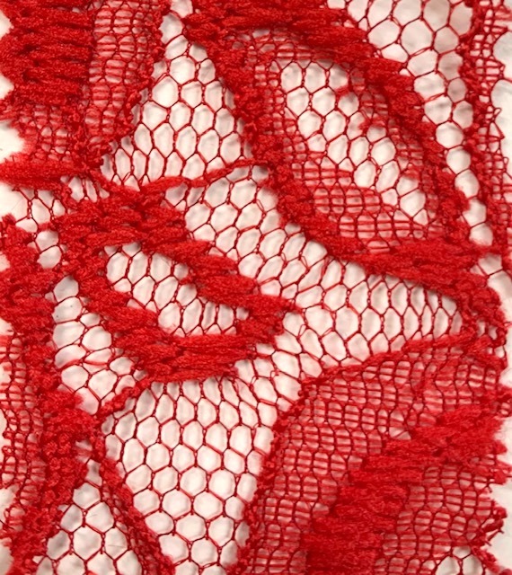 Lace-Knit-Fabric-Red