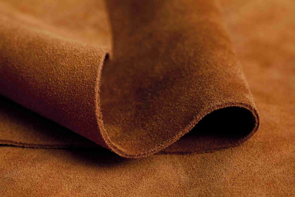 The luxury of softness and durability is suede leather.